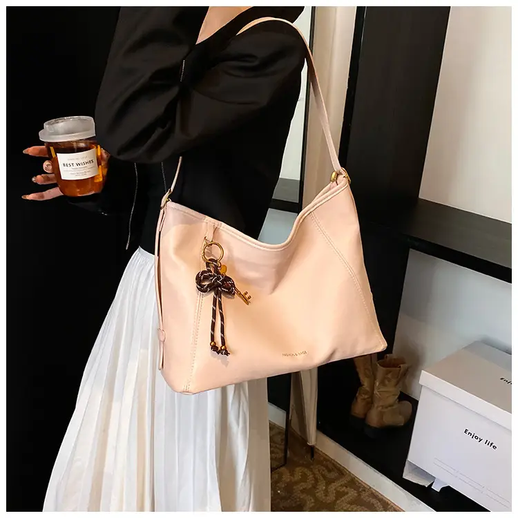 Women's White Retro Shoulder Crossbody Bag Large Capacity — feature 22