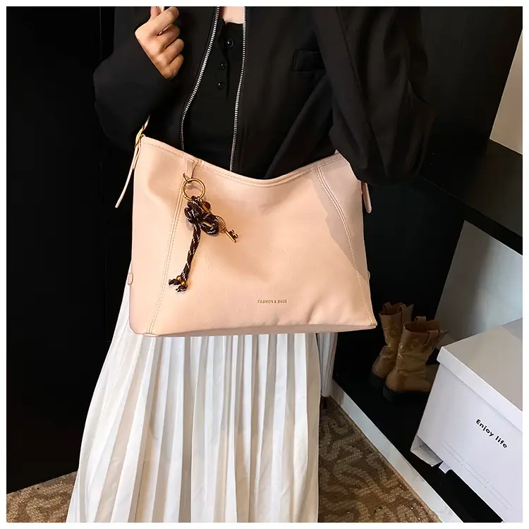 Women's White Retro Shoulder Crossbody Bag Large Capacity — feature 29