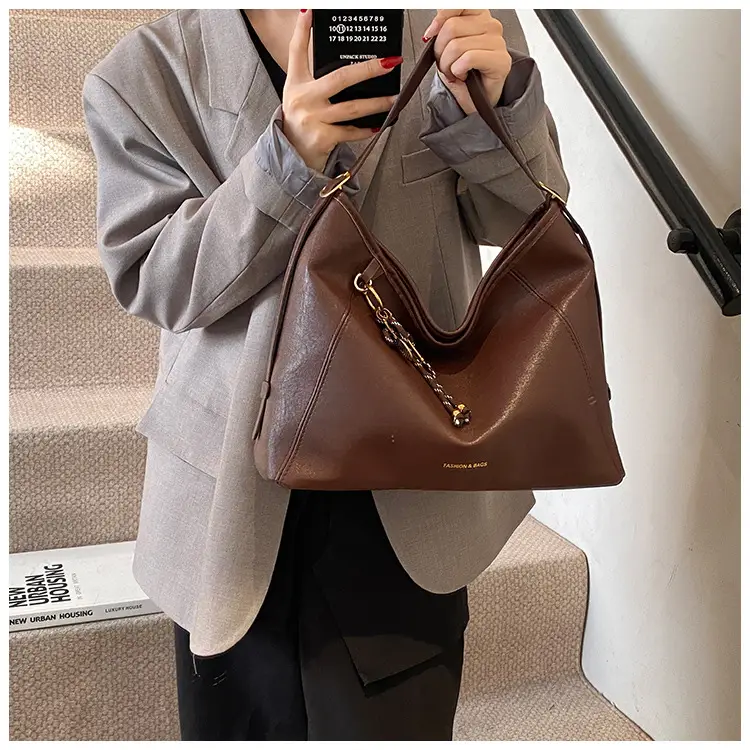 Women's White Retro Shoulder Crossbody Bag Large Capacity — feature 33