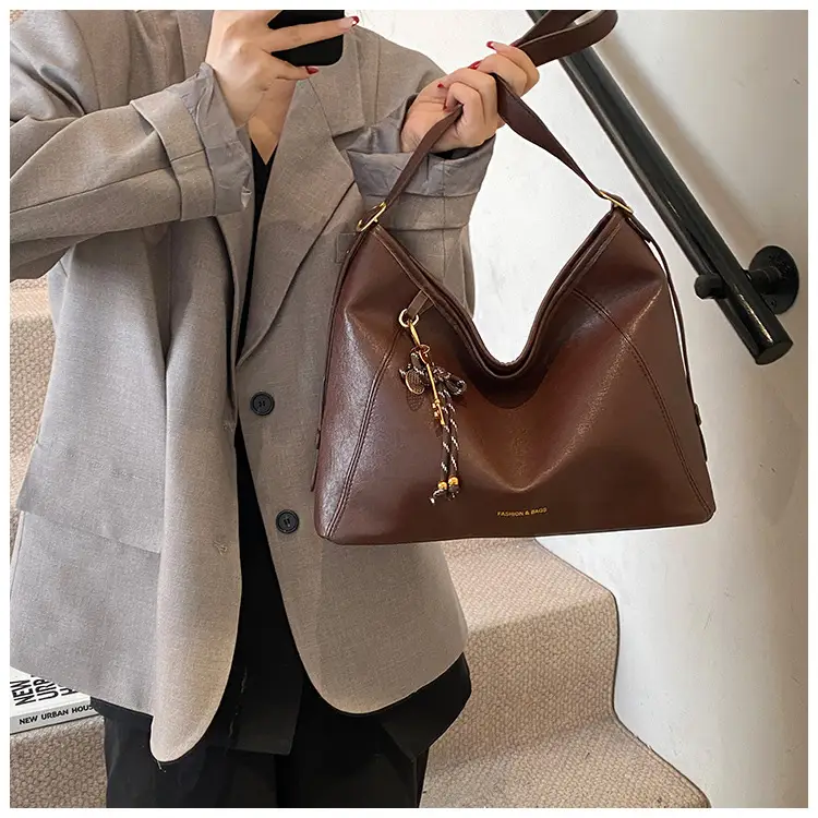 Women's White Retro Shoulder Crossbody Bag Large Capacity — feature 34