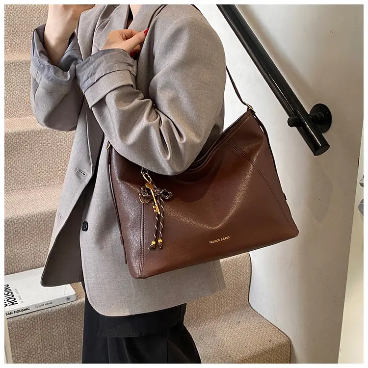 Women's White Retro Shoulder Crossbody Bag Large Capacity — feature 35
