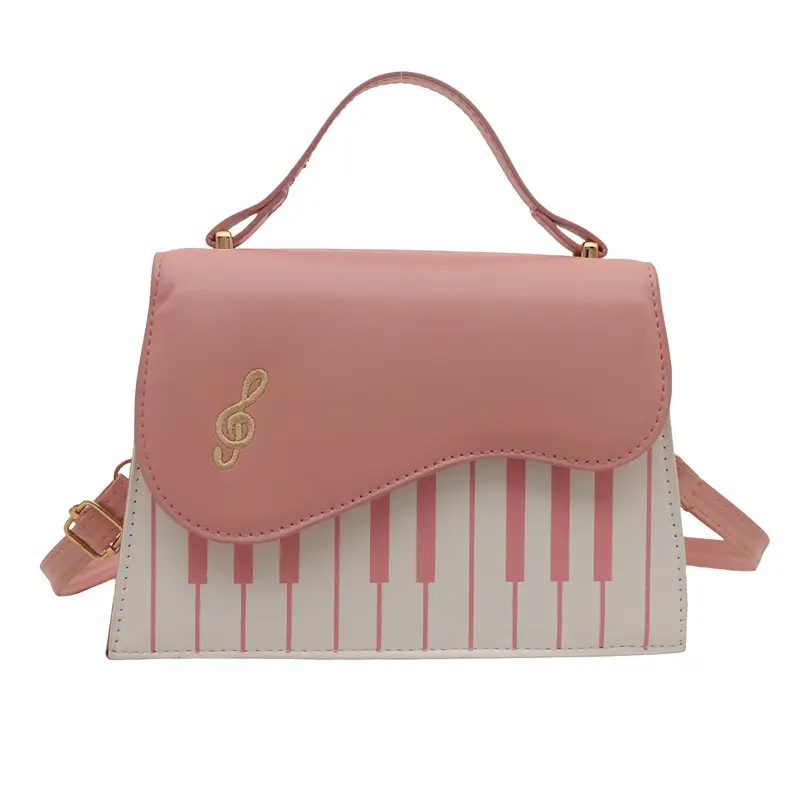 Women's Brown Piano Note Shoulder Bag 2024