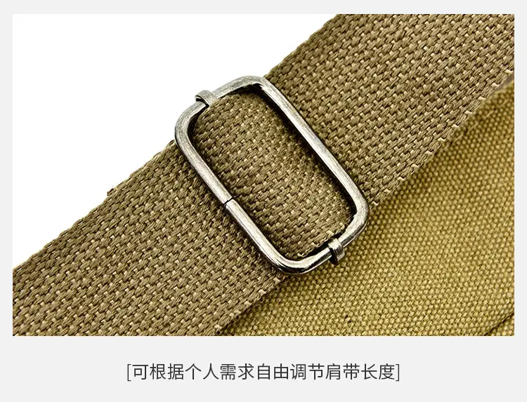 Extra Large Canvas Bag Men's Travel Tool Bag Olive Green — feature 31