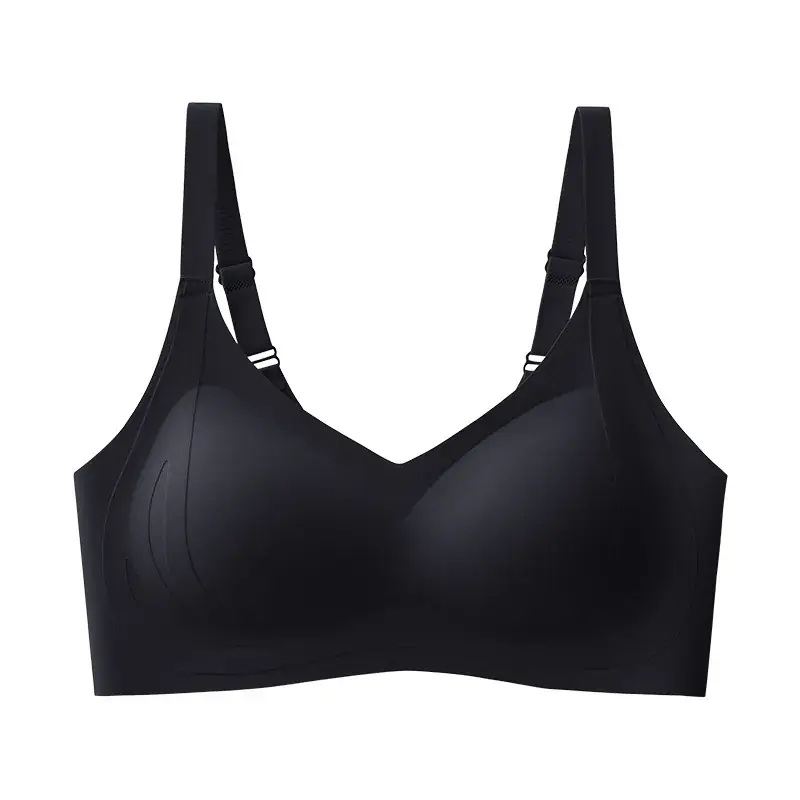 Plus Size Seamless Bra Without Steel Ring Gathered - Image 4