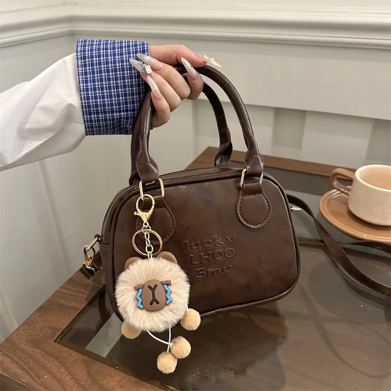 Small Square Bag 2024 Winter Korean Shoulder Messenger - Image 9