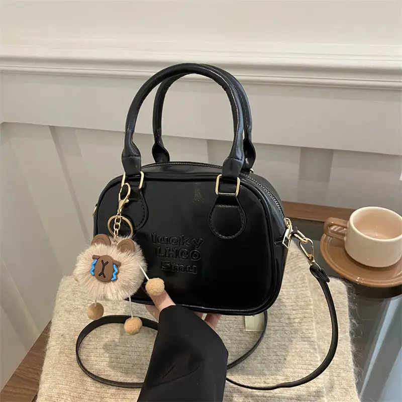 Small Square Bag 2024 Winter Korean Shoulder Messenger - Image 10