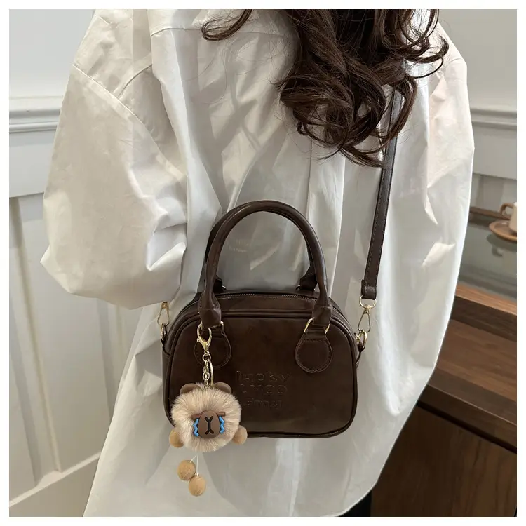 Small Square Bag 2024 Winter Korean Shoulder Messenger — feature 15