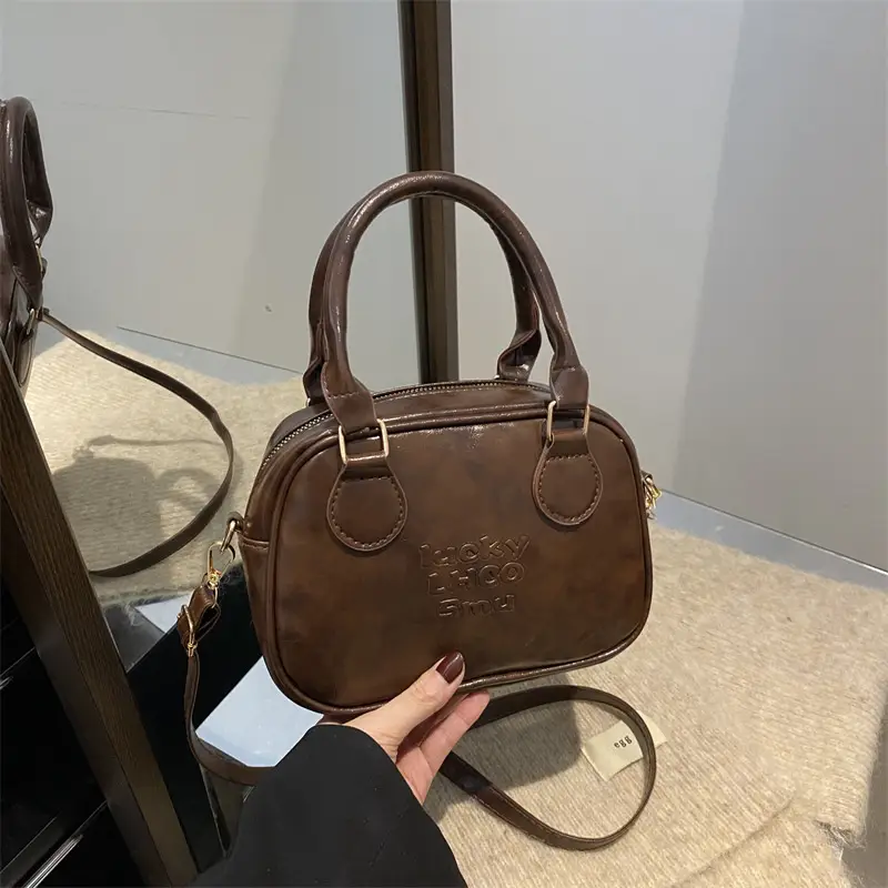 Small Square Bag 2024 Winter Korean Shoulder Messenger - Image 2