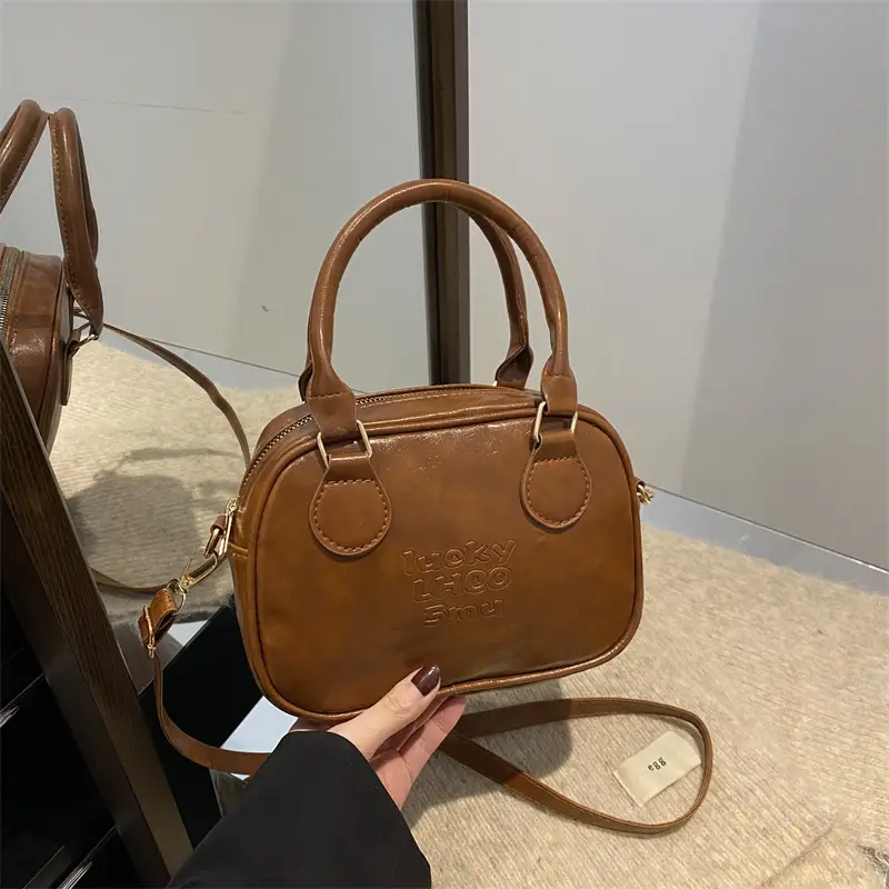 Small Square Bag 2024 Winter Korean Shoulder Messenger - Image 3