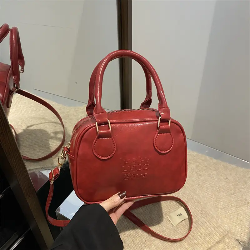 Small Square Bag 2024 Winter Korean Shoulder Messenger - Image 4