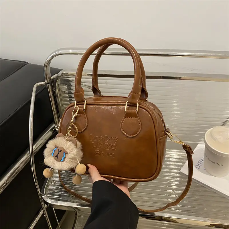 Small Square Bag 2024 Winter Korean Shoulder Messenger - Image 6
