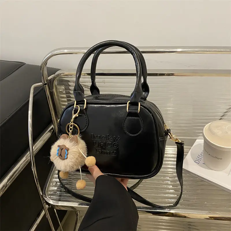 Small Square Bag 2024 Winter Korean Shoulder Messenger - Image 7