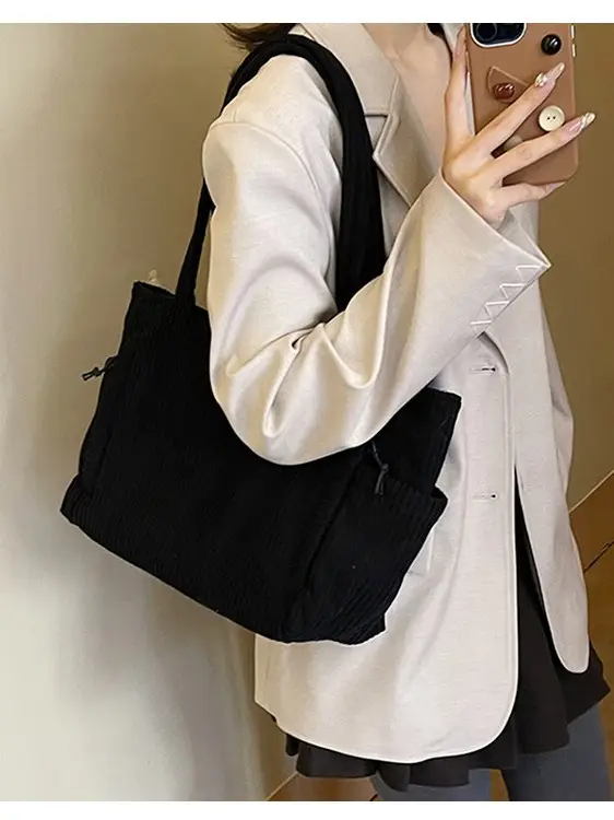 Green Ruffled Shoulder Bag for Women 2026 - Image 6