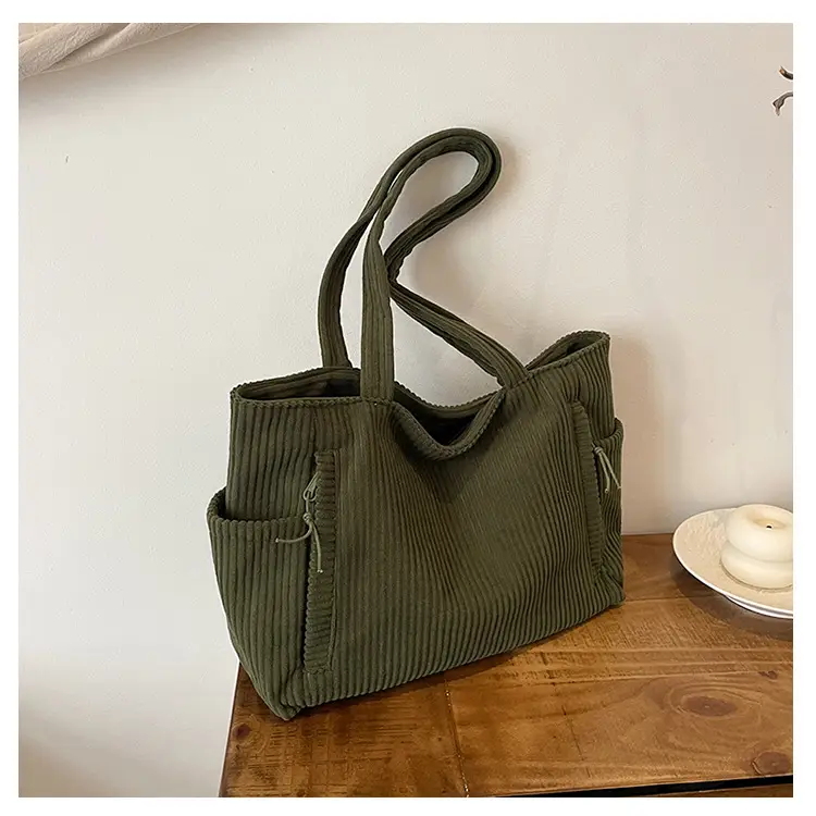 Green Ruffled Shoulder Bag for Women 2026 — feature 10