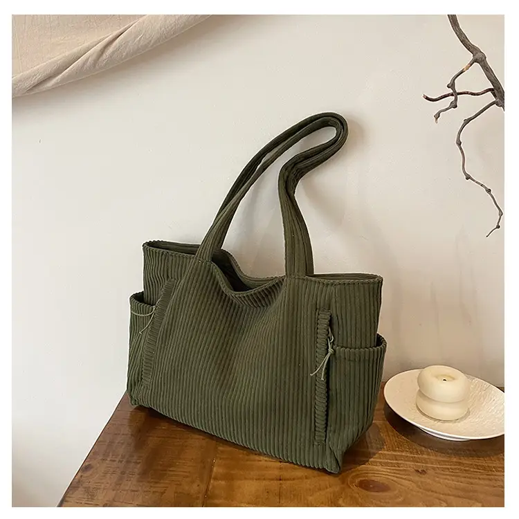 Green Ruffled Shoulder Bag for Women 2026 — feature 11