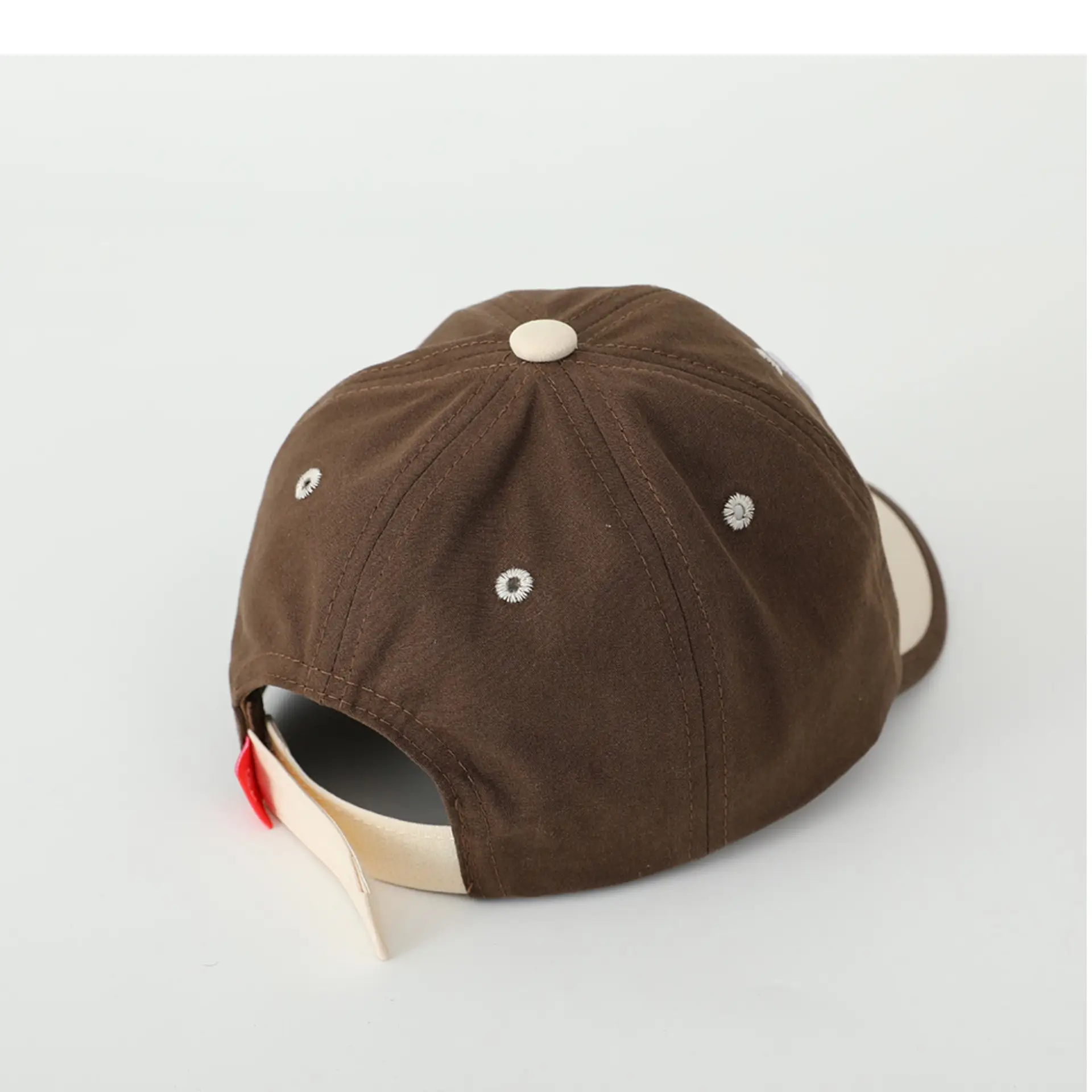 Brown "Good Luck" Baby Cap for Kids — feature 15