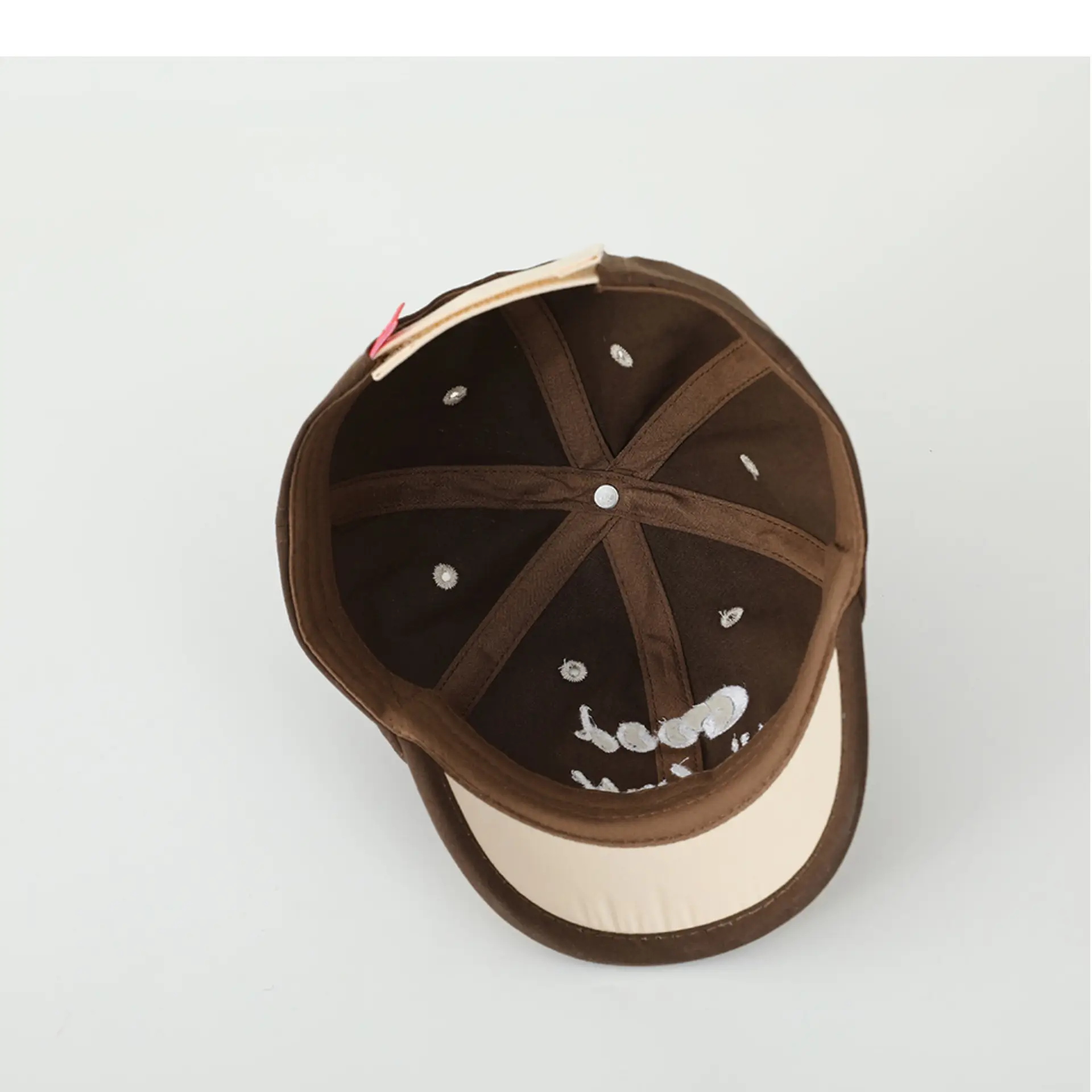 Brown "Good Luck" Baby Cap for Kids — feature 16