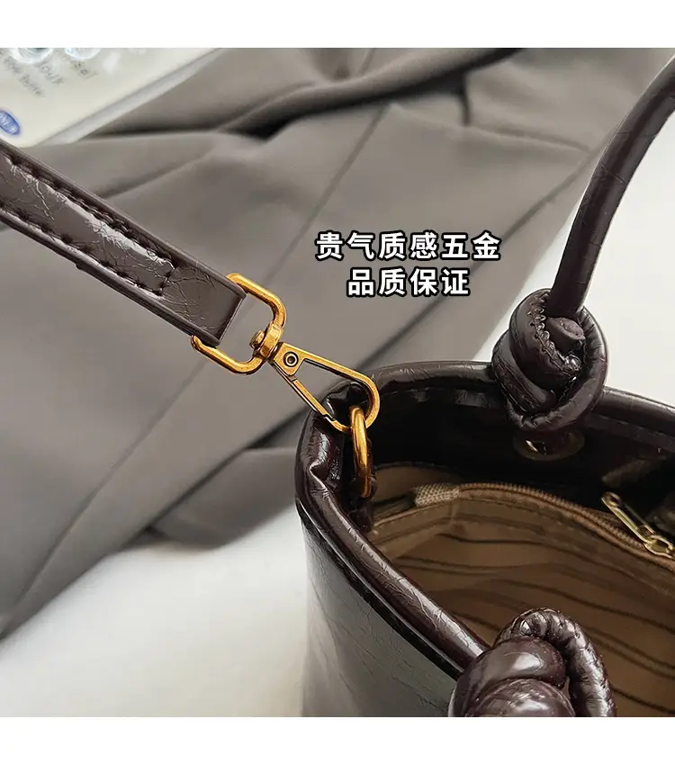 Red Crossbody Bag for Women with Doll Charm — feature 15