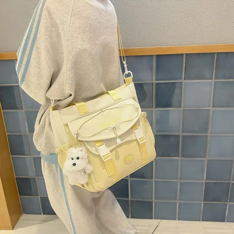 Japanese Style Crossbody Bag for Girls Large Capacity - Image 8