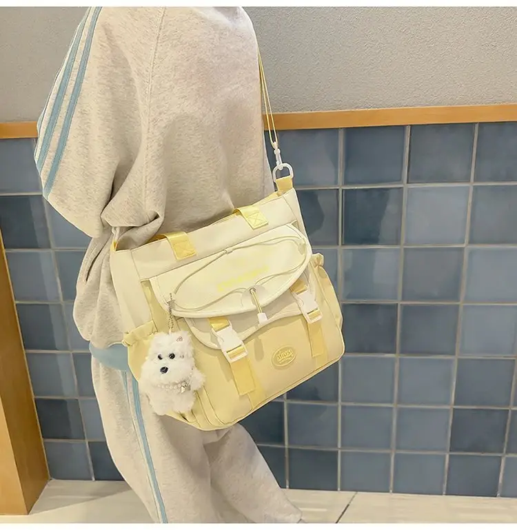 Japanese Style Crossbody Bag for Girls Large Capacity — feature 12