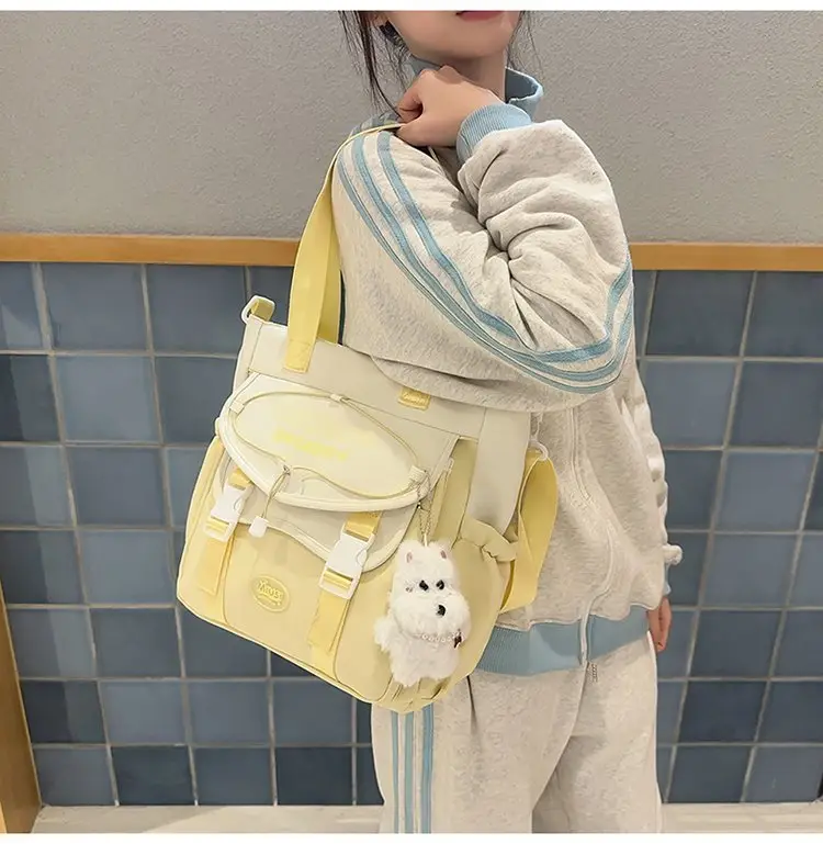 Japanese Style Crossbody Bag for Girls Large Capacity — feature 14