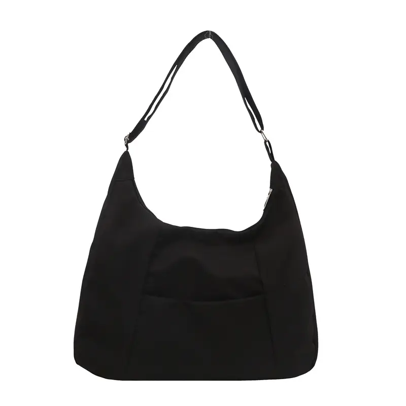 Black Korean Style Shoulder Tote Bag for Women - Image 9