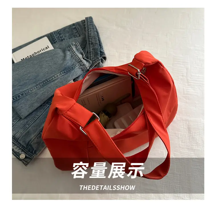 Black Korean Style Shoulder Tote Bag for Women — feature 6