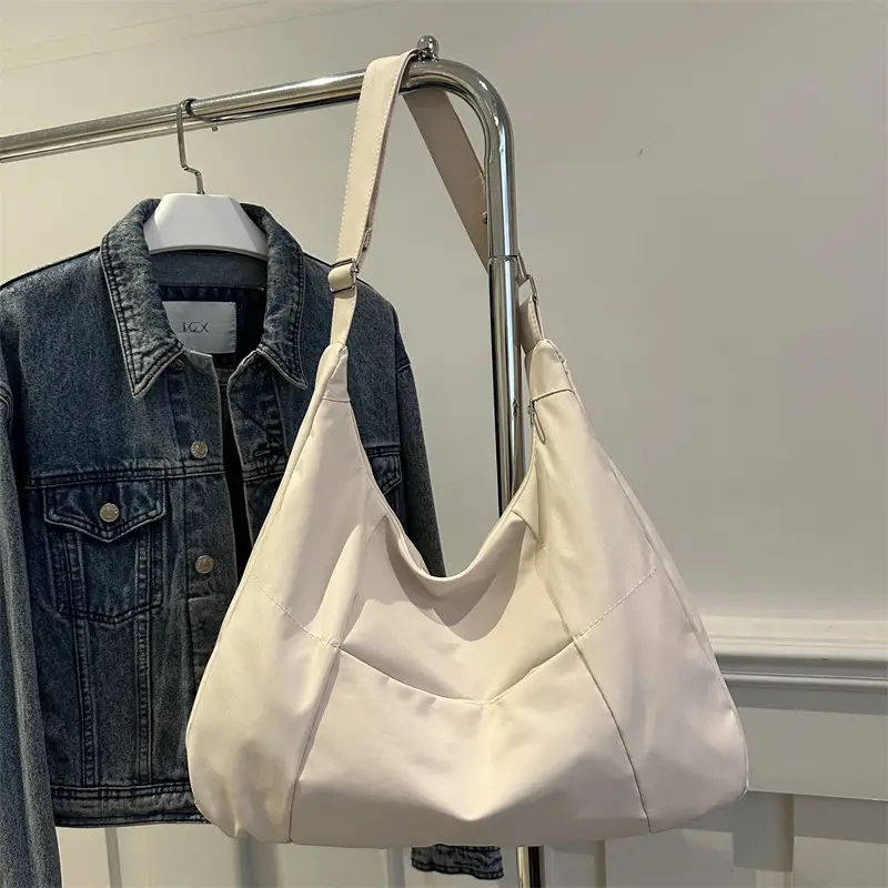 Black Korean Style Shoulder Tote Bag for Women - Image 2