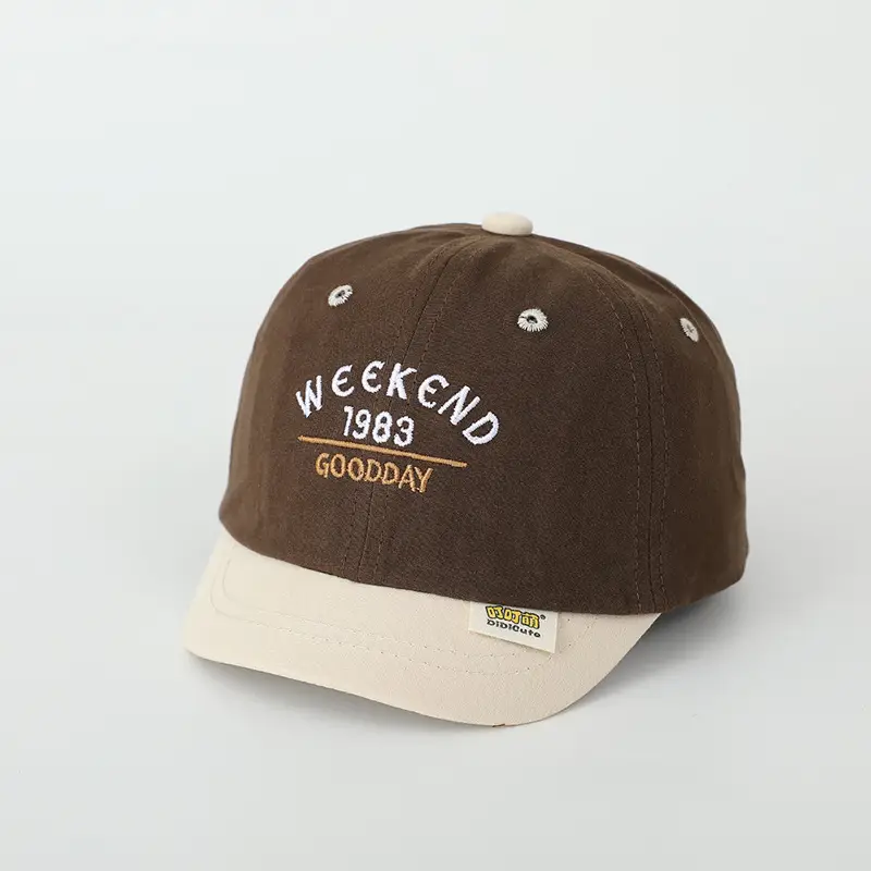 Baby Cap Korean Letter Split Sunshade Baseball Cap - Image 2