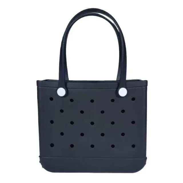 Green Polka Dot EVA Beach Tote Bag