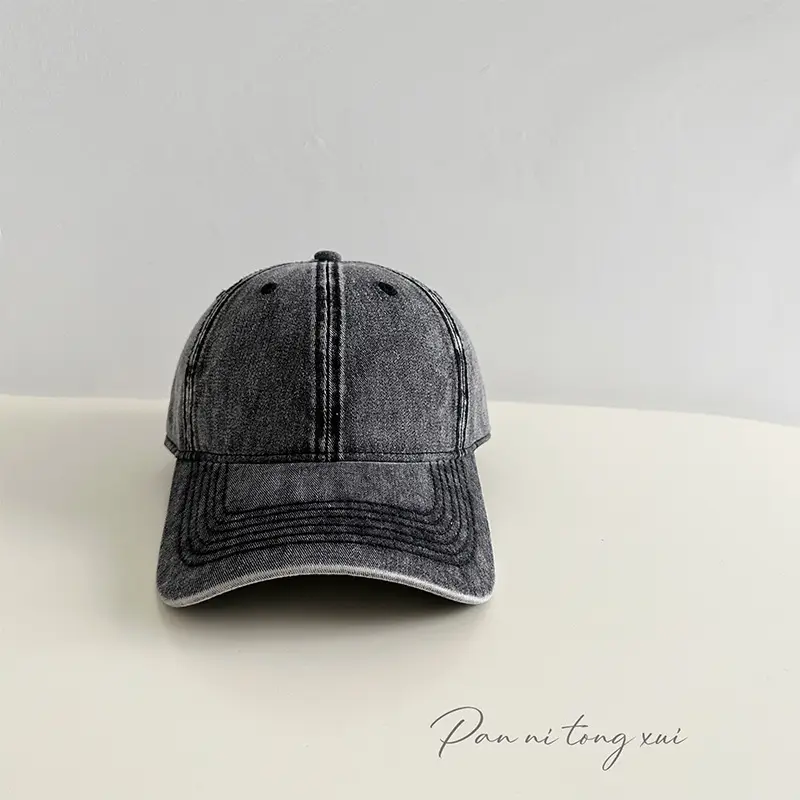 Light Washed Soft Baseball Cap Men Women Sunshade Hat