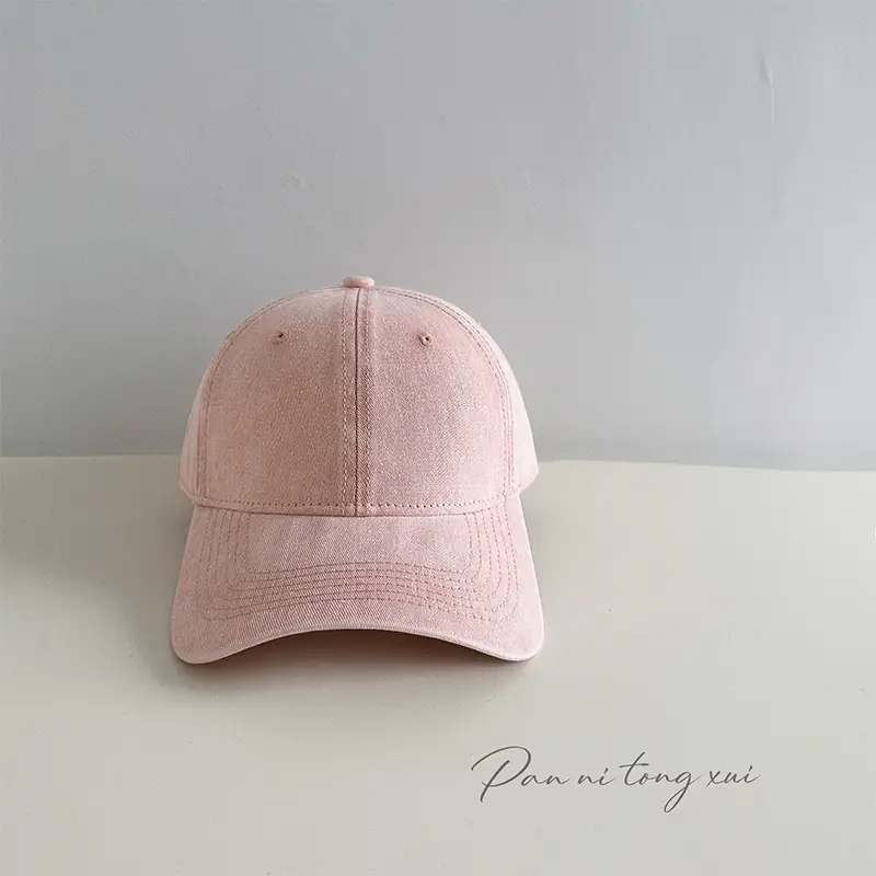 Light Washed Soft Baseball Cap Men Women Sunshade Hat