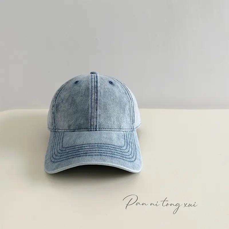 Light Washed Soft Baseball Cap Men Women Sunshade Hat