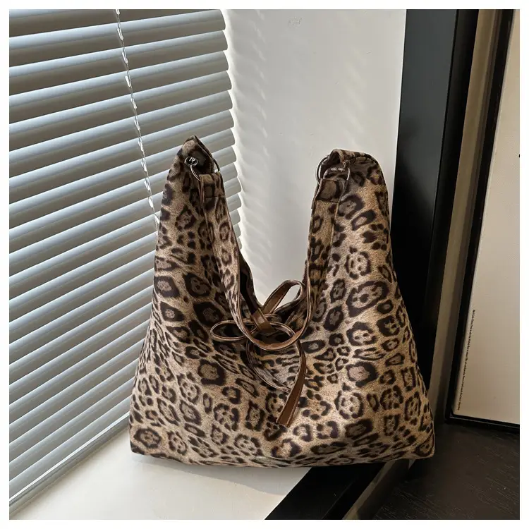 Leopard Tote Bag 2024 Casual Shoulder Carry — feature 9