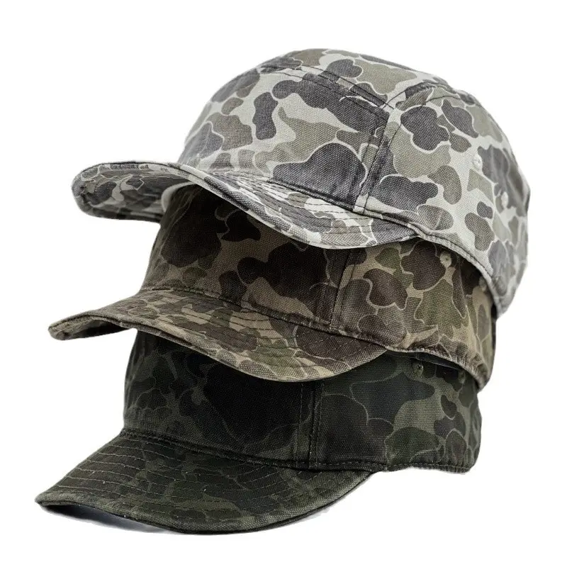 American Retro Camo 5-Piece Baseball Cap Women - Image 10