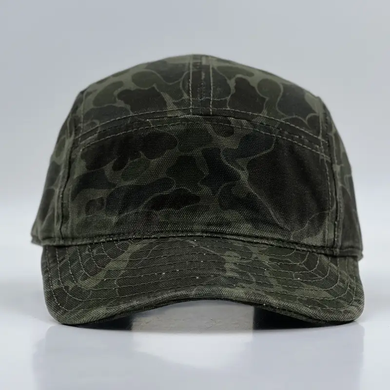 American Retro Camo 5-Piece Baseball Cap Women - Image 2