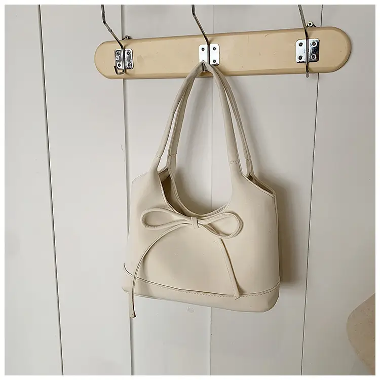 Pink Bow-Tie Tote Bag for Women Large Capacity — feature 31
