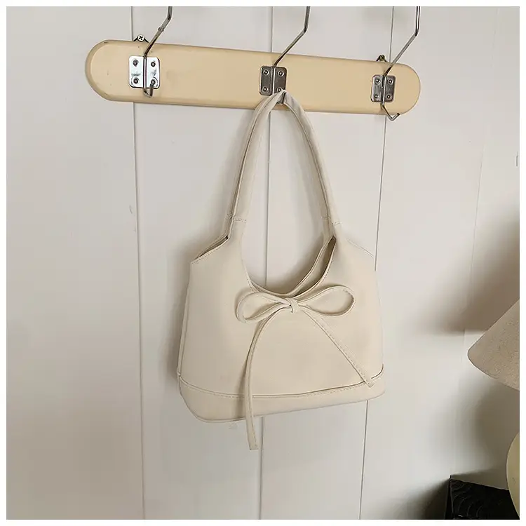 Pink Bow-Tie Tote Bag for Women Large Capacity — feature 32