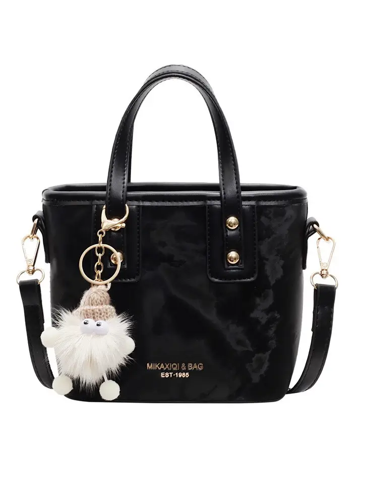 Women's Retro Bucket Bag Shoulder Crossbody Winter Autumn 2024 - Image 9