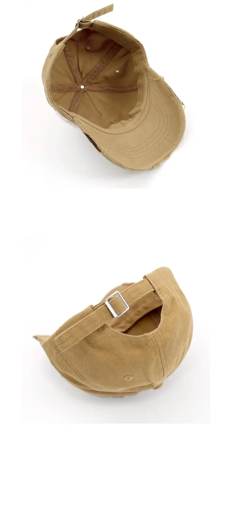 Gray Boys & Girls "Hole Hat" Embroidered Cap — feature 4