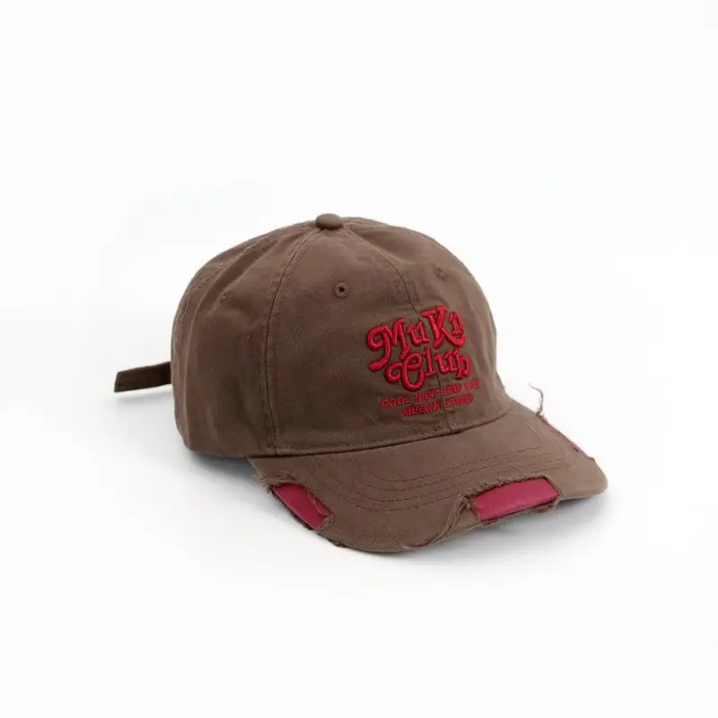 Gray Boys & Girls "Hole Hat" Embroidered Cap - Image 5