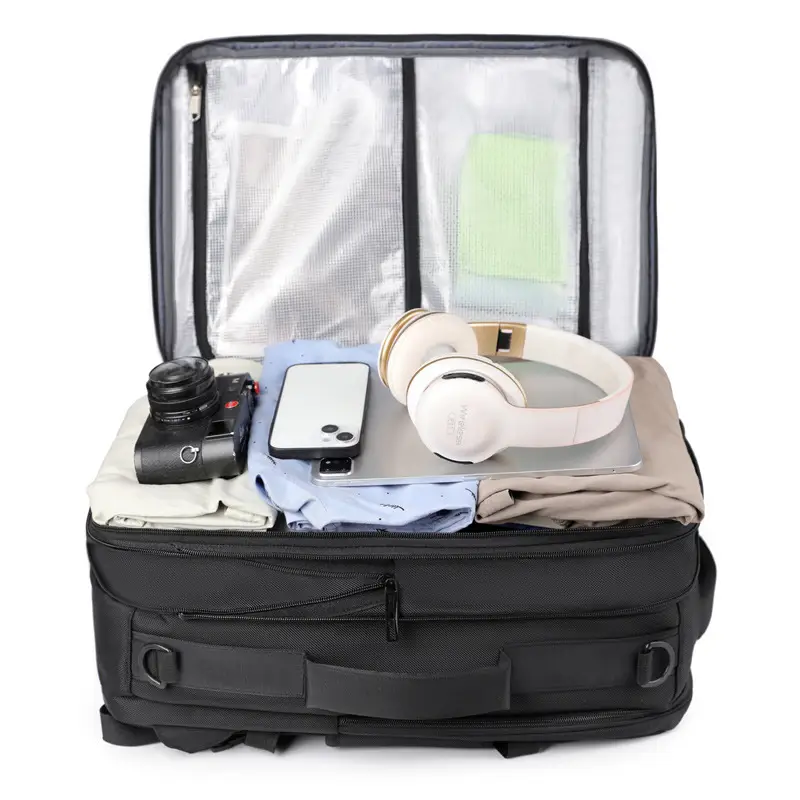 Business Backpack Vacuum Compressible Large Capacity Business Travel Backpack Simple Expansion Backpack - Image 5