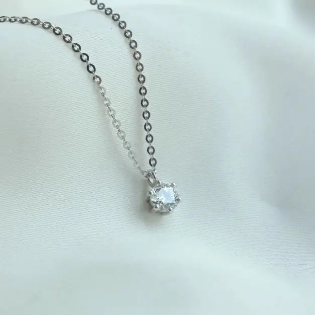 S925 Silver Zircon Necklace Women's Niche Design — feature 4