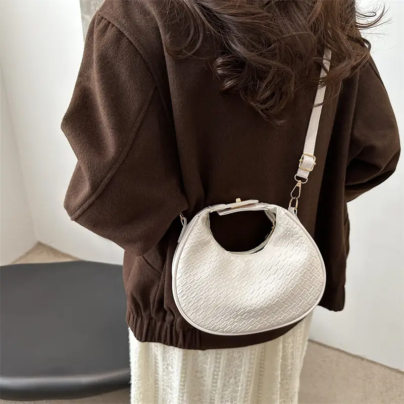 Crescent Bag Women Red Shoulder Crossbody Casual 2024 - Image 7