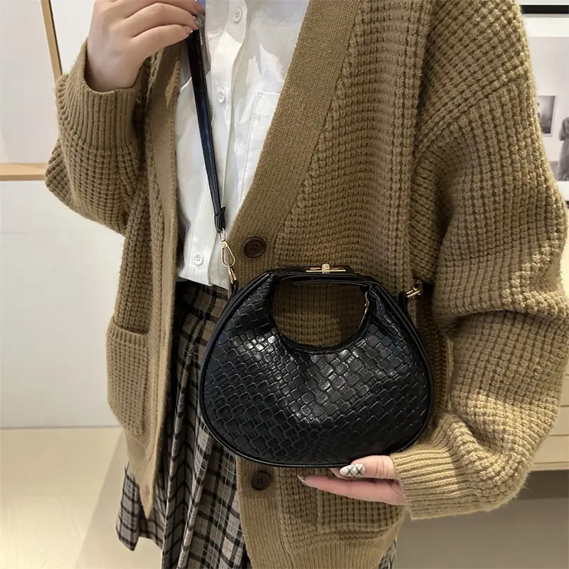 Crescent Bag Women Red Shoulder Crossbody Casual 2024 - Image 9