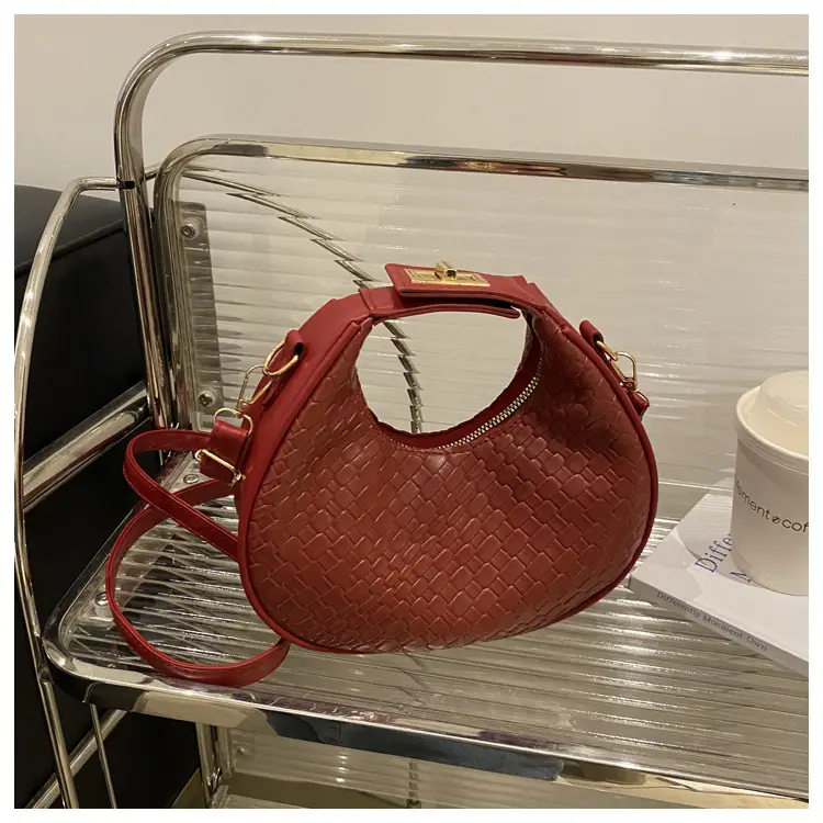 Crescent Bag Women Red Shoulder Crossbody Casual 2024 — feature 18