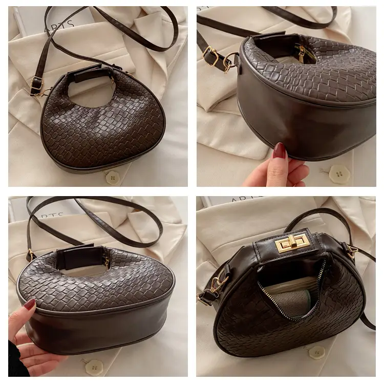 Crescent Bag Women Red Shoulder Crossbody Casual 2024 — feature 8