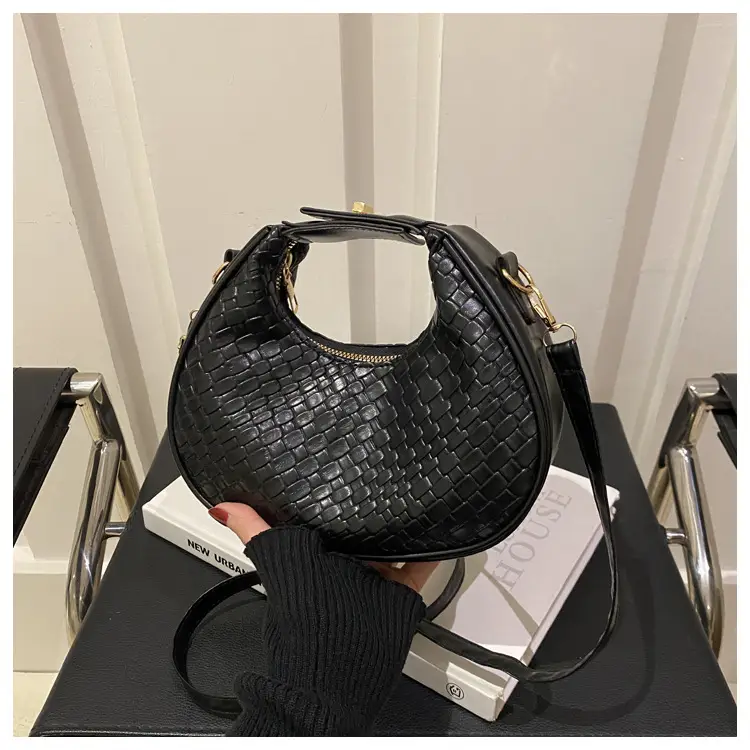 Crescent Bag Women Red Shoulder Crossbody Casual 2024 - Image 5