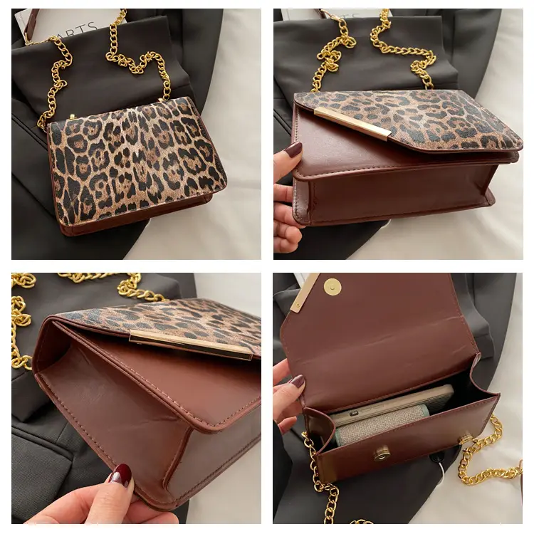 Leopard Print Chain Crossbody Bag 2025 — feature 9
