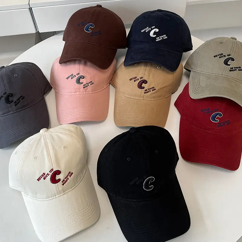 Women's C Letter Baseball Cap Summer Sun Hat - Image 6